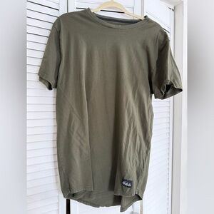 Hollister Men’s Green Crew Neck T-Shirt